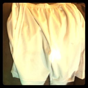 Boys white basket ball shorts FINAL PRICE